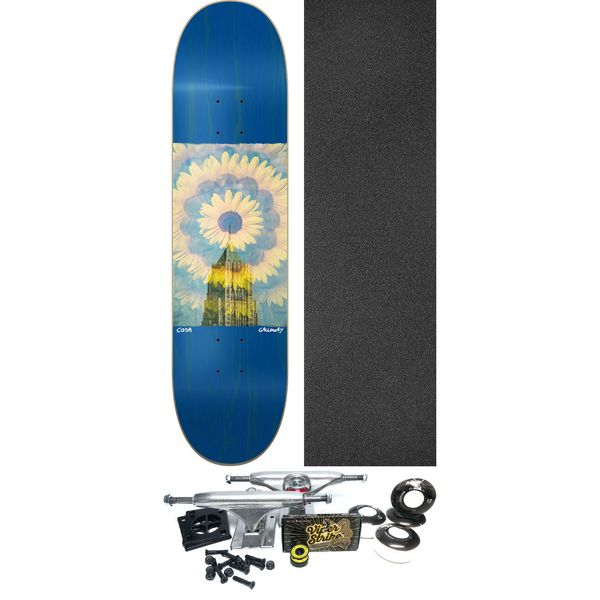 Coda Skateboards Pat Galloway Double Exposure Skateboard Deck - 8.5" x 32.25" - Complete Skateboard Bundle